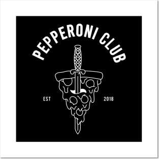 PEPPERONI CLUB Posters and Art